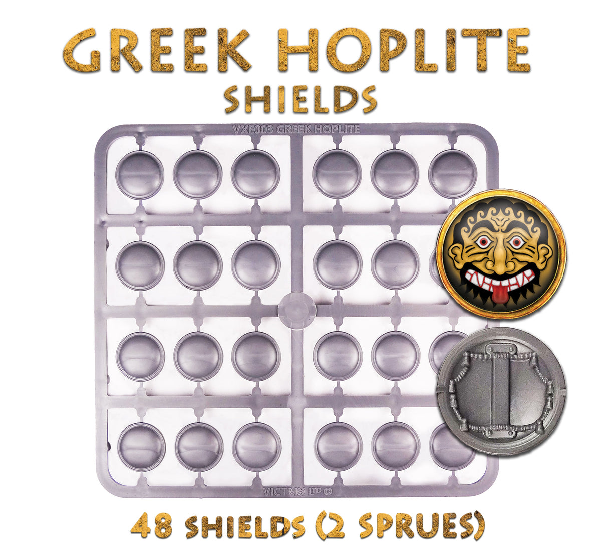 Greek Hoplite Shields x 48