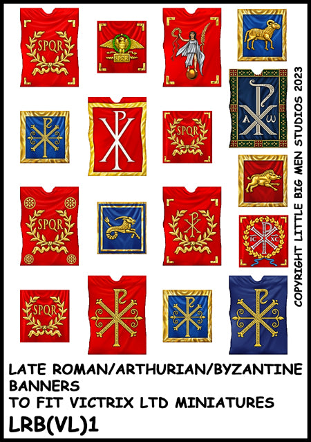 Banner Romenesko Late Roman banner sheet - Little Big Men Studios