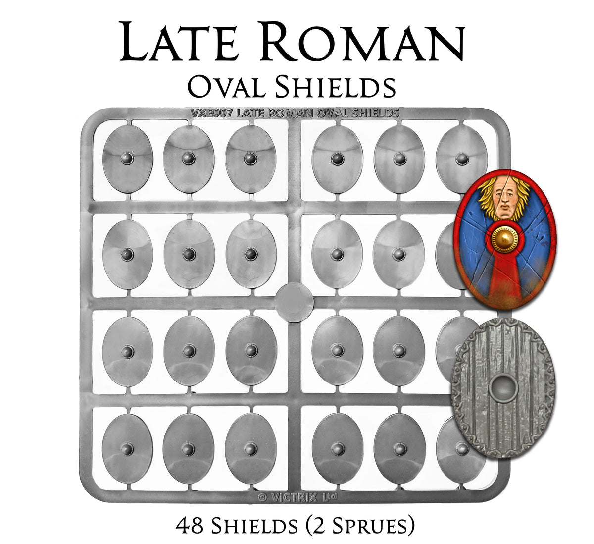 Late Roman Oval Shields x 48