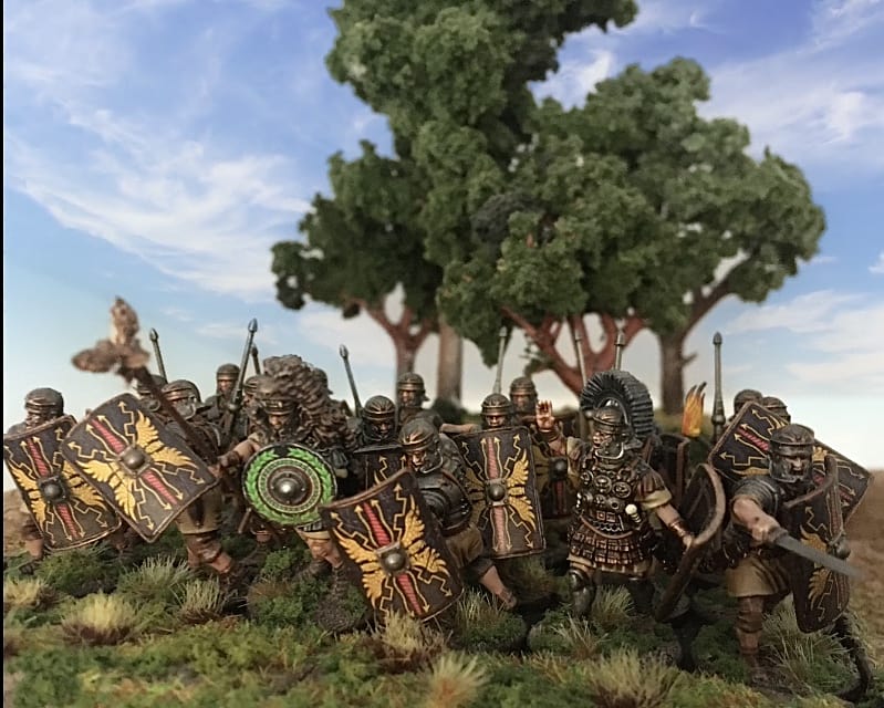 Early Rise Transfers Early Imperial Roman Legionary Shield Transfers 2 - Little Big Men Studios